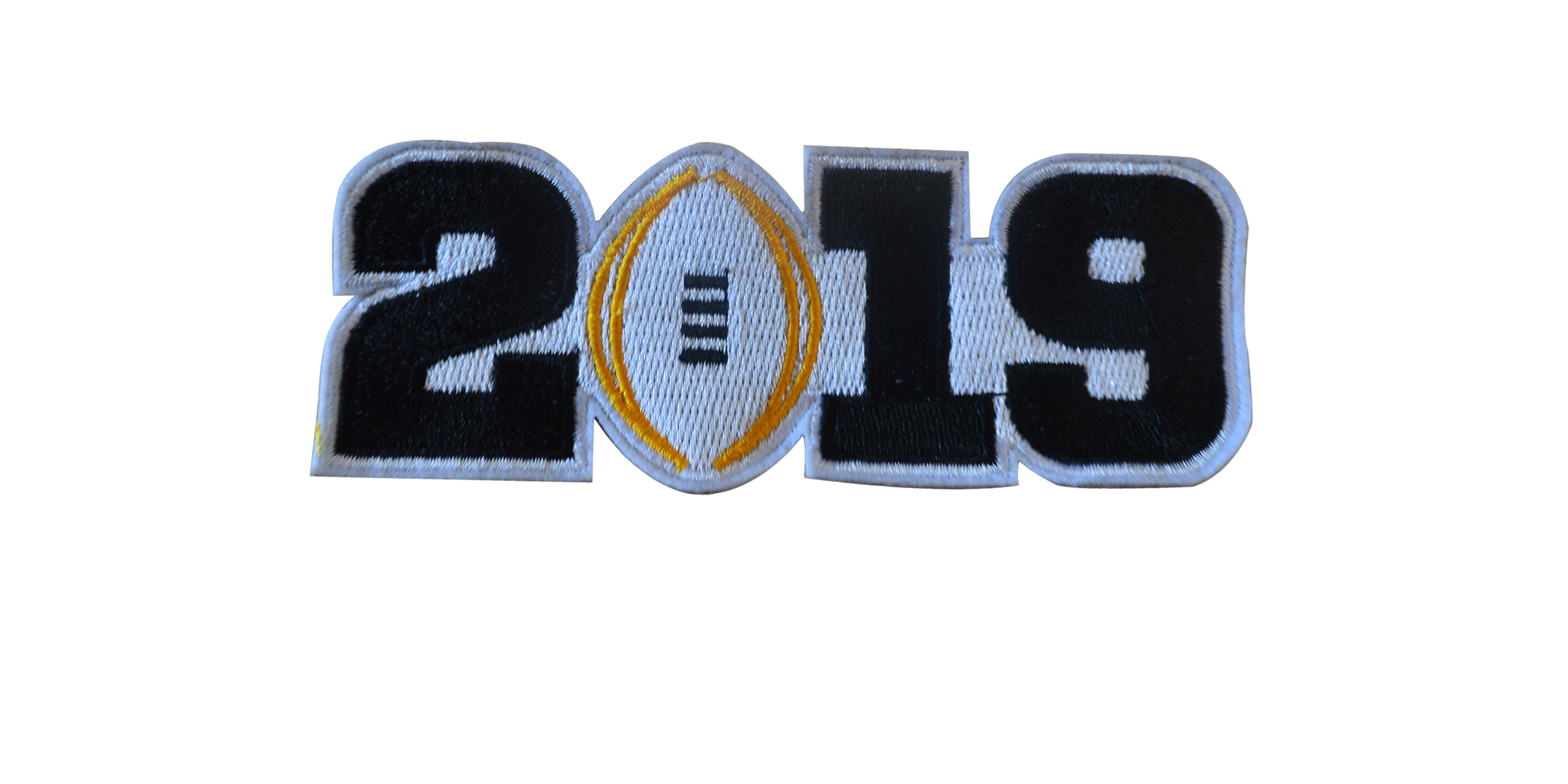 2019 College Football Playoff National Championship Patch Black(Worn By Clemson)