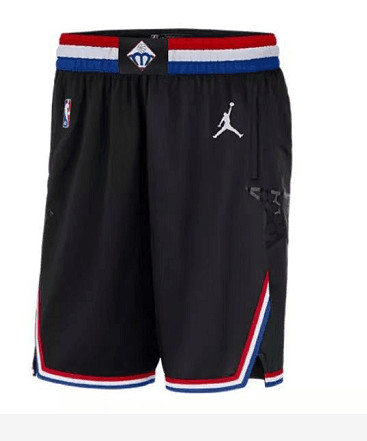 2019 NBA All-Star Black Jordan Brand Swingman Shorts - Click Image to Close