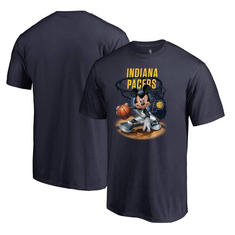 Indiana Pacers Fanatics Branded Disney NBA All-Star T-Shirt Navy - Click Image to Close