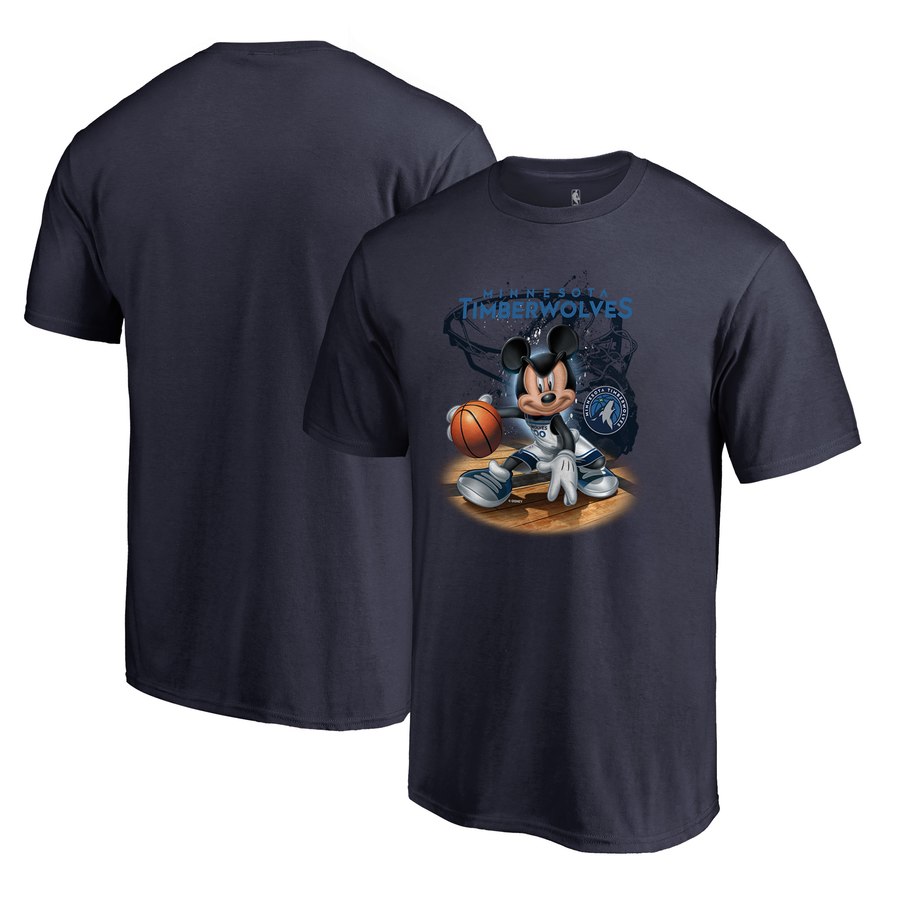 Minnesota Timberwolves Fanatics Branded Disney NBA All-Star T-Shirt Navy