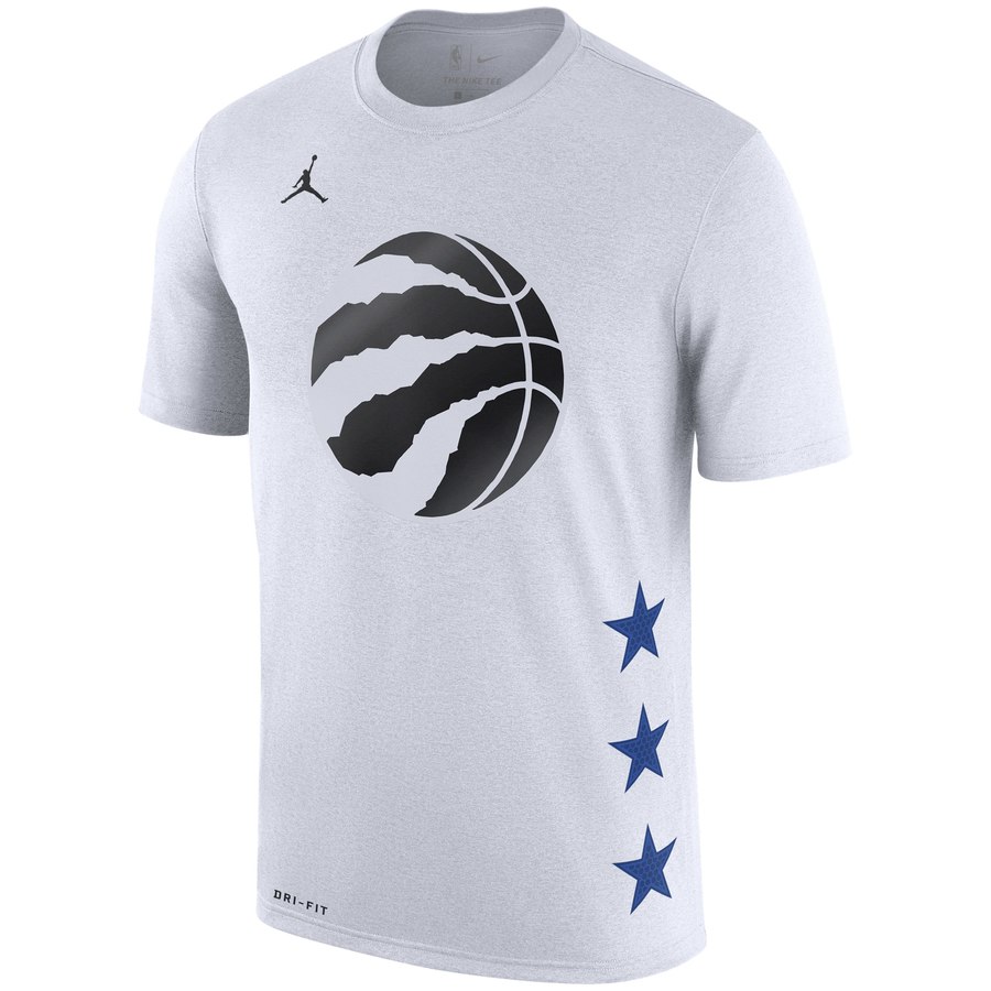 Toronto Raptors Kawhi Leonard Jordan Brand 2019 NBA All-Star Game Name & Number T-Shirt White