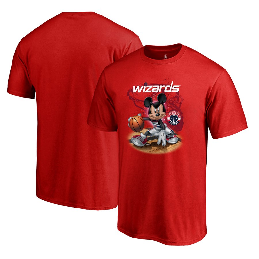 Washington Wizards Fanatics Branded Disney NBA All-Star T-Shirt Red