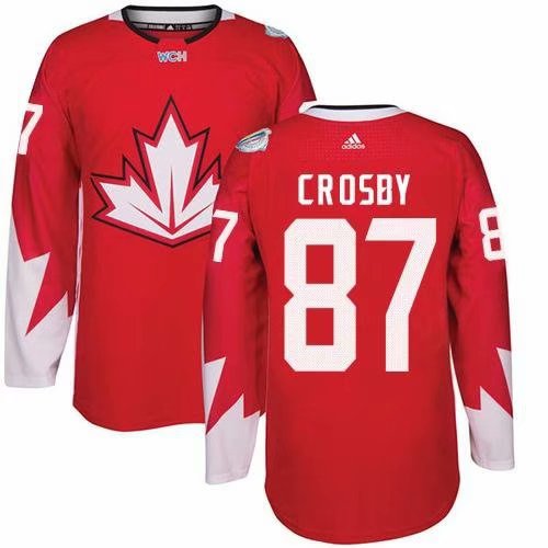 Canada 87 Sidney Crosby Red 2016 World Cup of Hockey Adidas Jersey