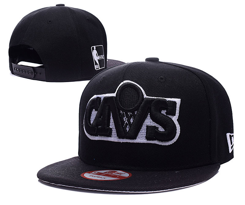 Cavaliers Team Big Logo Black Adjustable Hat LH