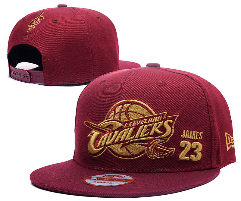 Cavaliers Team Logo Red Adjustable Hat LH