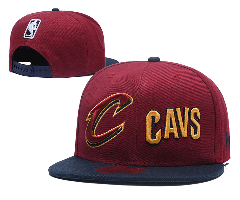 Cavaliers Team Logo Red Navy Adjustable Hat LH