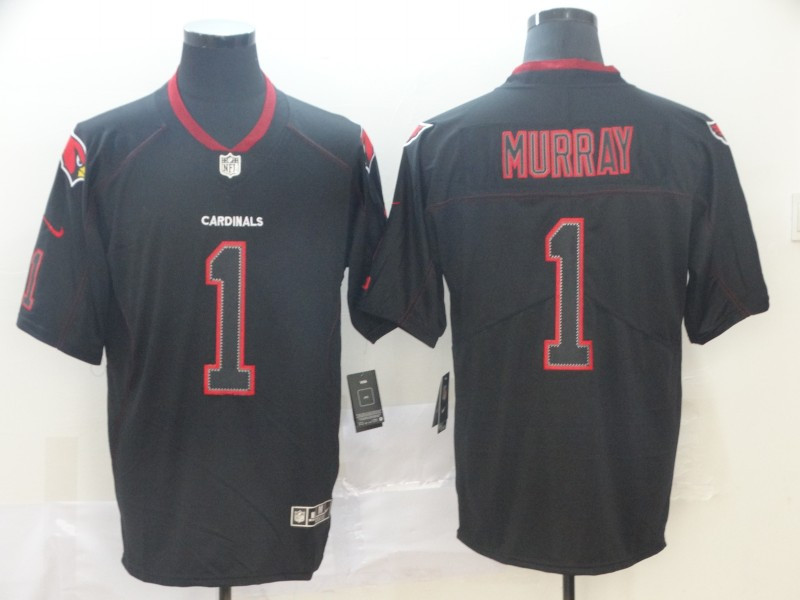 Nike Cardinals 1 Kyler Murray Black Shadow Legend Limited Jersey