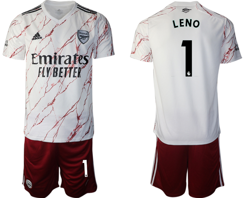 2020-21 Arsenal 1 LENO Away Soccer Jersey