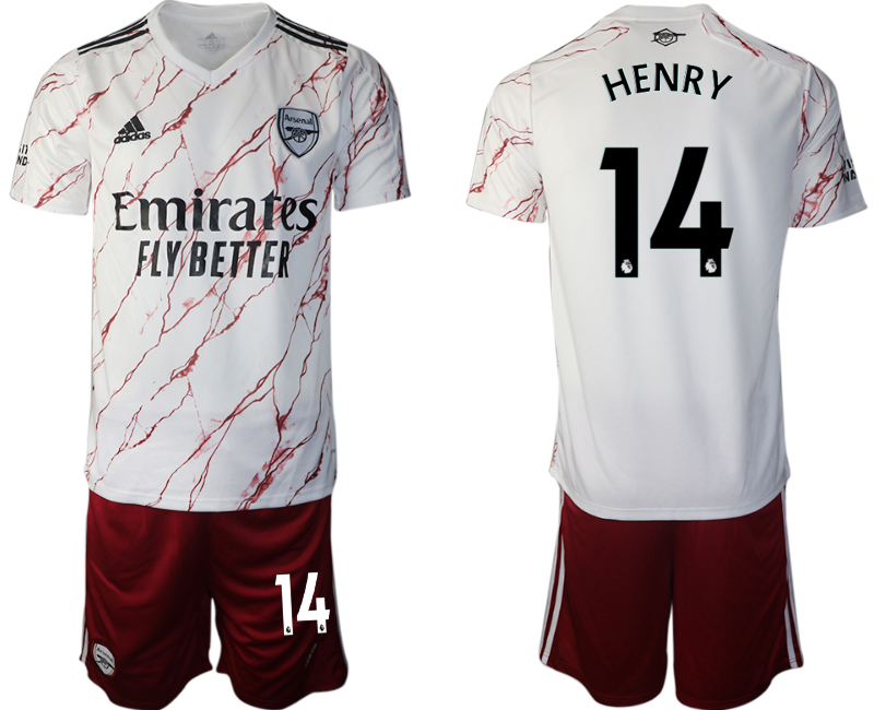 2020-21 Arsenal 14 HENRY Away Soccer Jersey