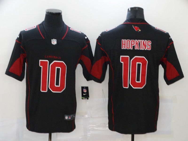 Nike Cardinals 10 DeAndre Hopkins Black Color Rush Limited Jersey