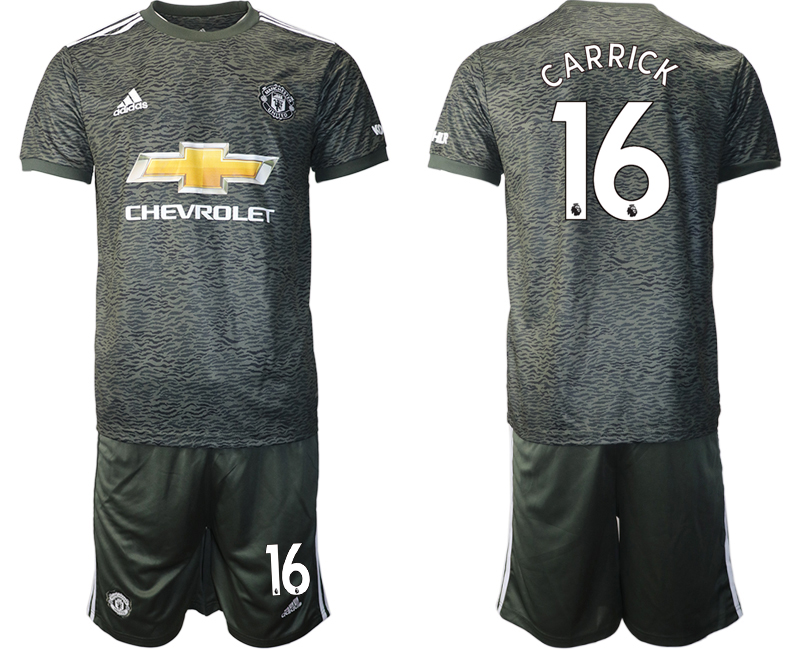 2020-21 Manchester United 16 CARRICK Away Soccer Jersey