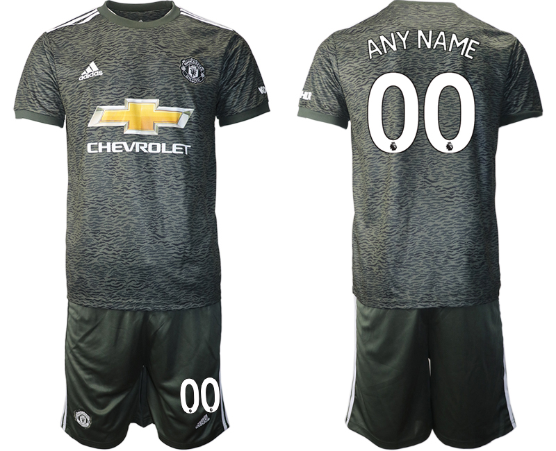 2020-21 Manchester United Customized Away Soccer Jersey