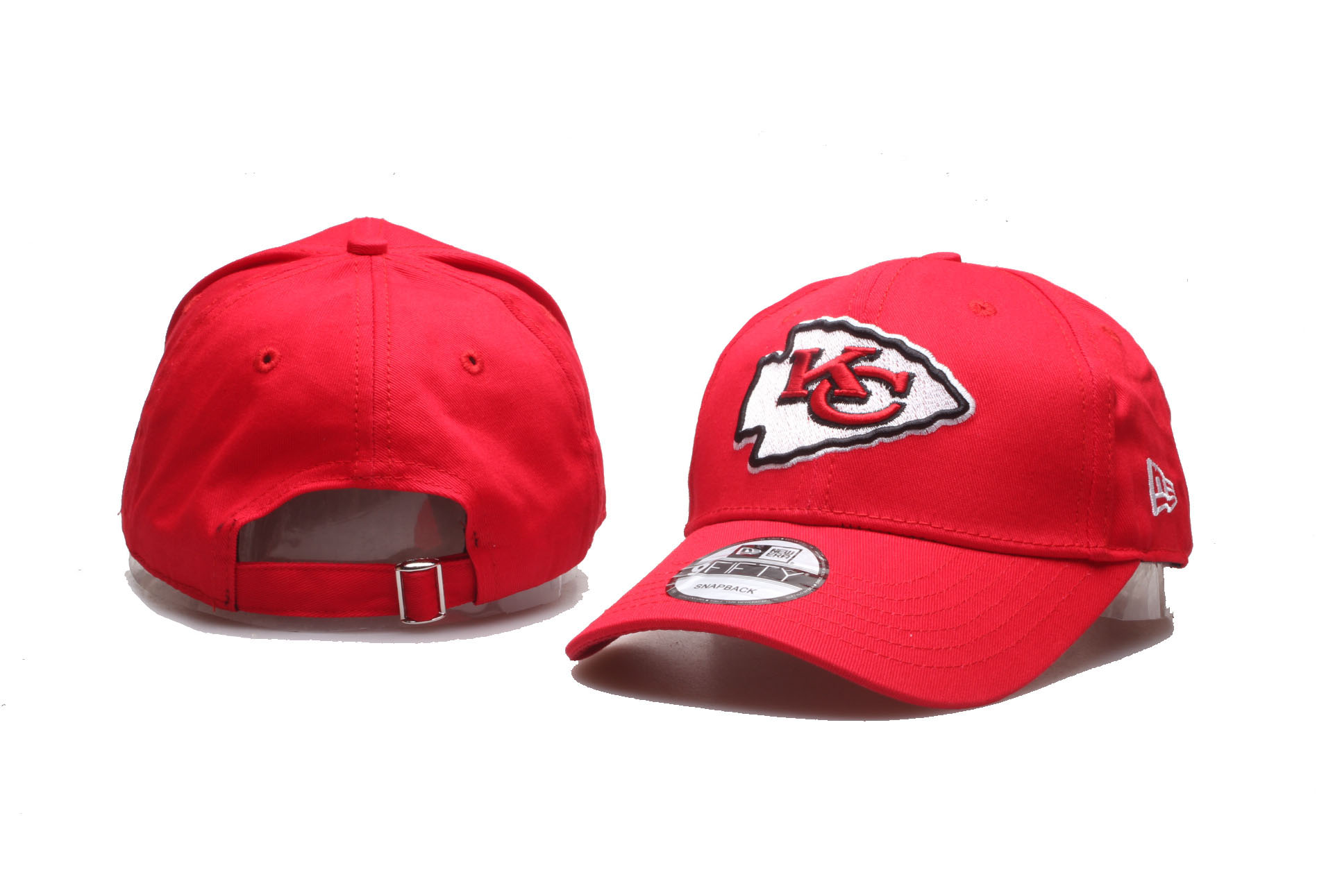 Chiefs Team Logo Red Peaked Adjustable Hat YP