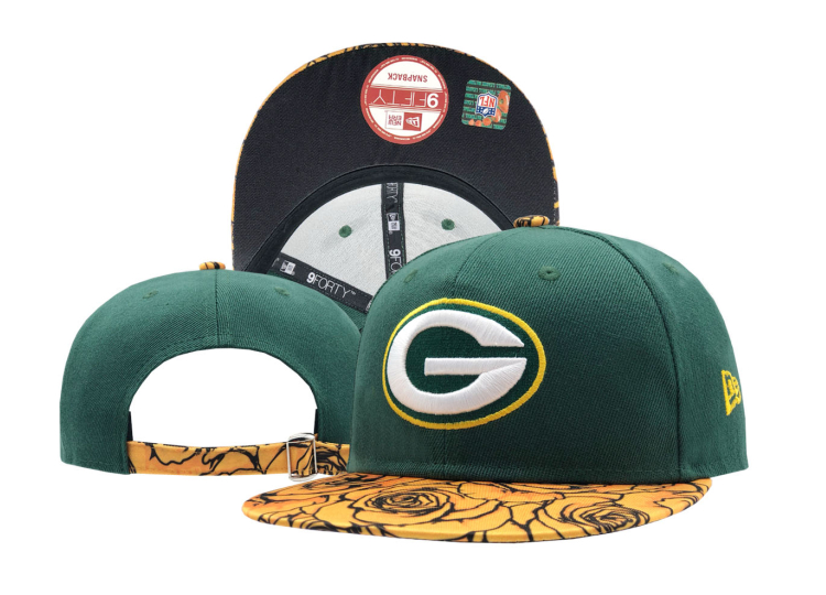 Packers Team Logo Green Adjustable Hat SF - Click Image to Close