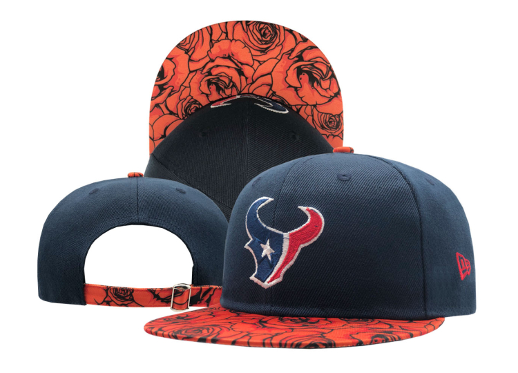 Texans Team Logo Navy Adjustable Hat SF