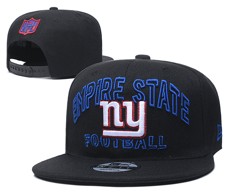 New York Giants Team Logo Navy Adjustable Hat YD