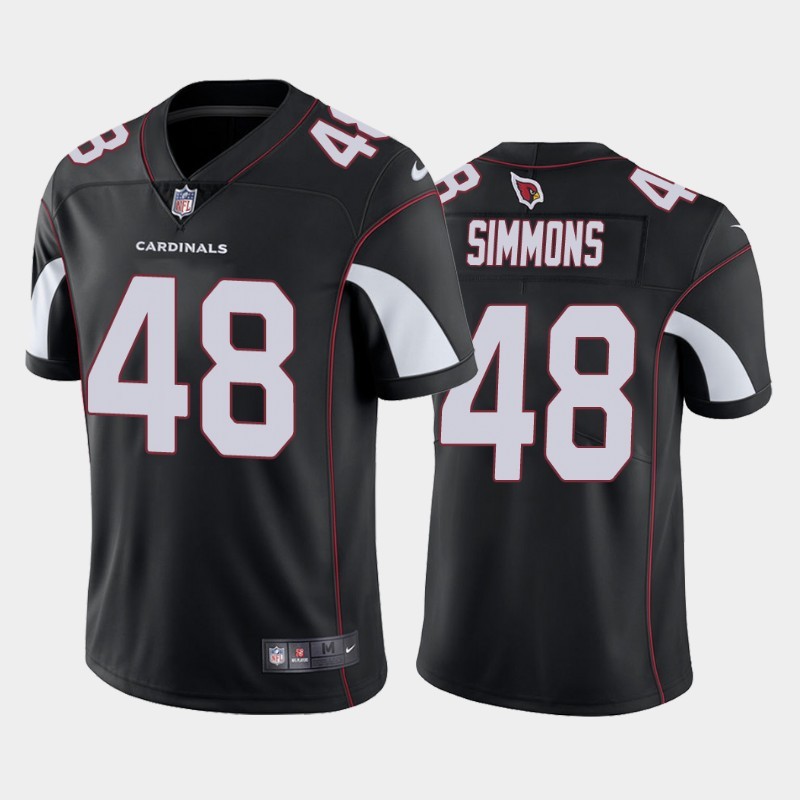 Nike Cardinals 48 Isaiah Simmons Black 2020 NFL Draft First Round Pick Vapor Untouchable Limited Jersey