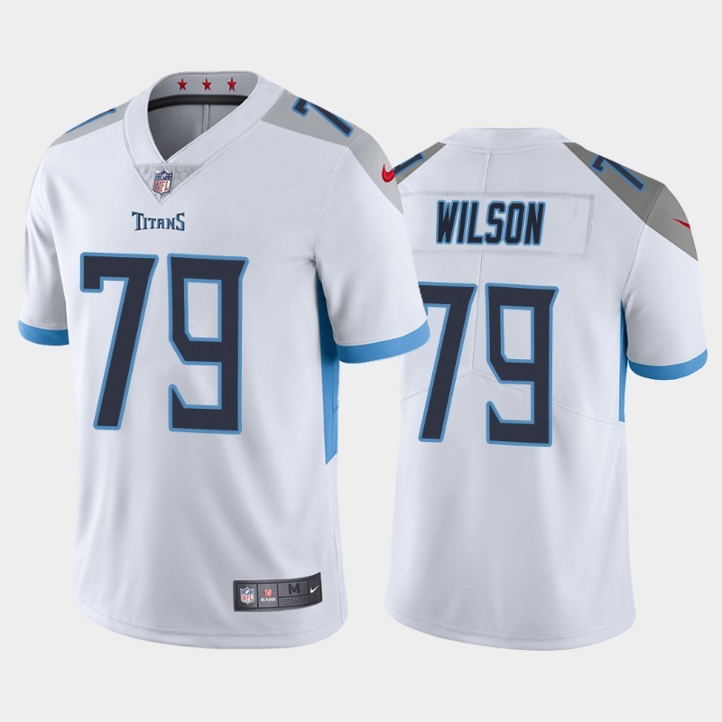 Nike Titans 79 Isaiah Wilson White 2020 NFL Draft First Round Pick Vapor Untouchable Limited Jersey