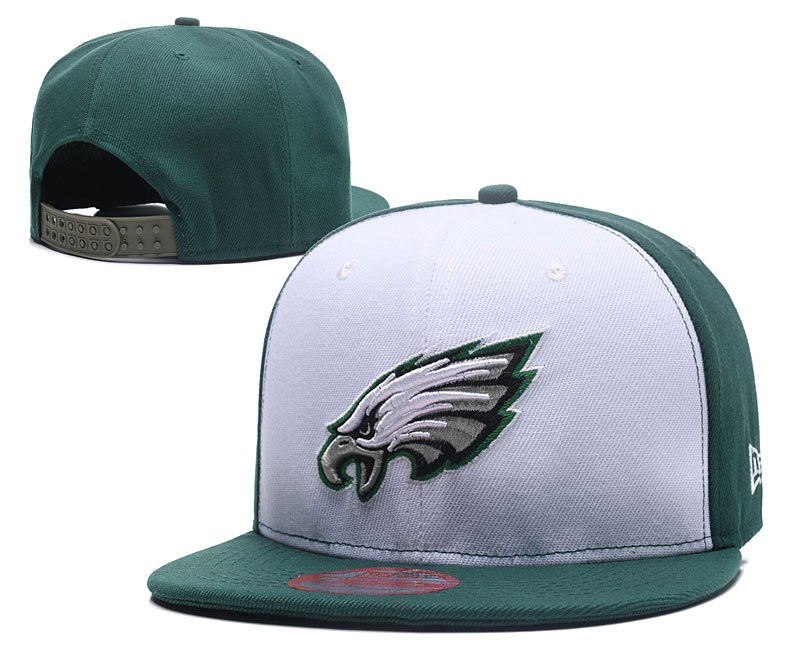 Eagles Team Logo Green Adjustable Hat LH - Click Image to Close