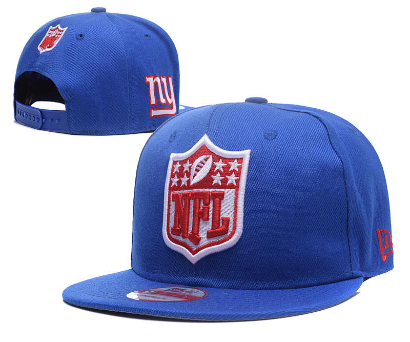 Giants Team Logo Royal Adjustable Hat LH - Click Image to Close