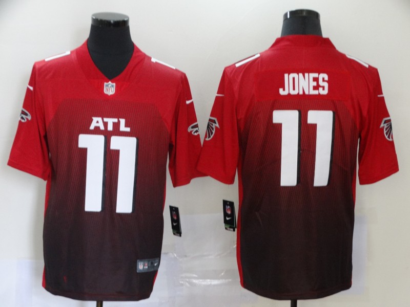 Nike Falcons 11 Julio Jones Red New Vapor Untouchable Limited Jersey