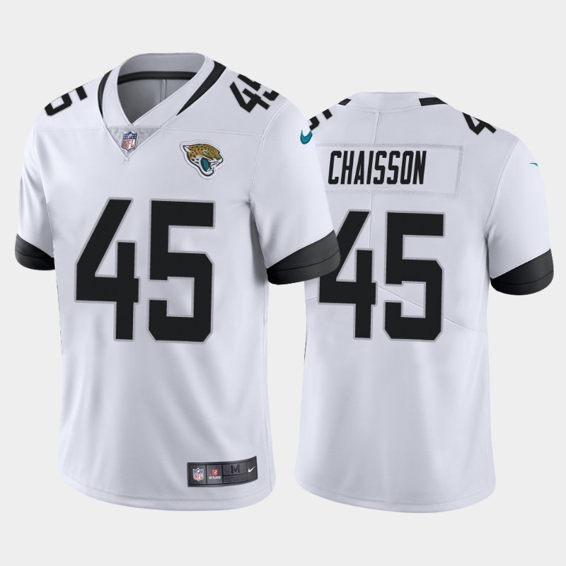 Nike Jaguars 45 K'Lavon Chaisson White Youth 2020 NFL Draft First Round Pick Vapor Untouchable Limited Jersey