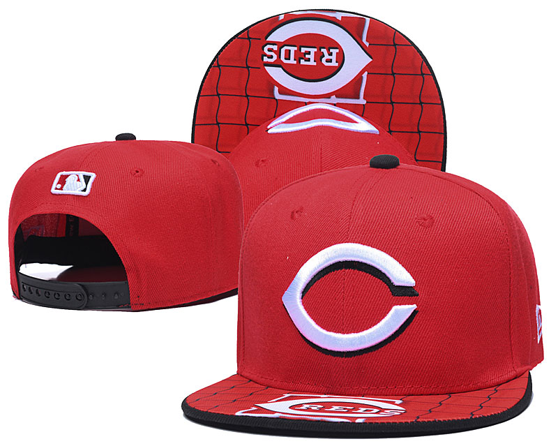 Reds Team Logo Red Adjustable Hat TX - Click Image to Close