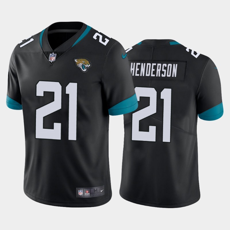 Nike Jaguars 21 C.J. Henderson Black Youth 2020 NFL Draft First Round Pick Vapor Untouchable Limited Jersey