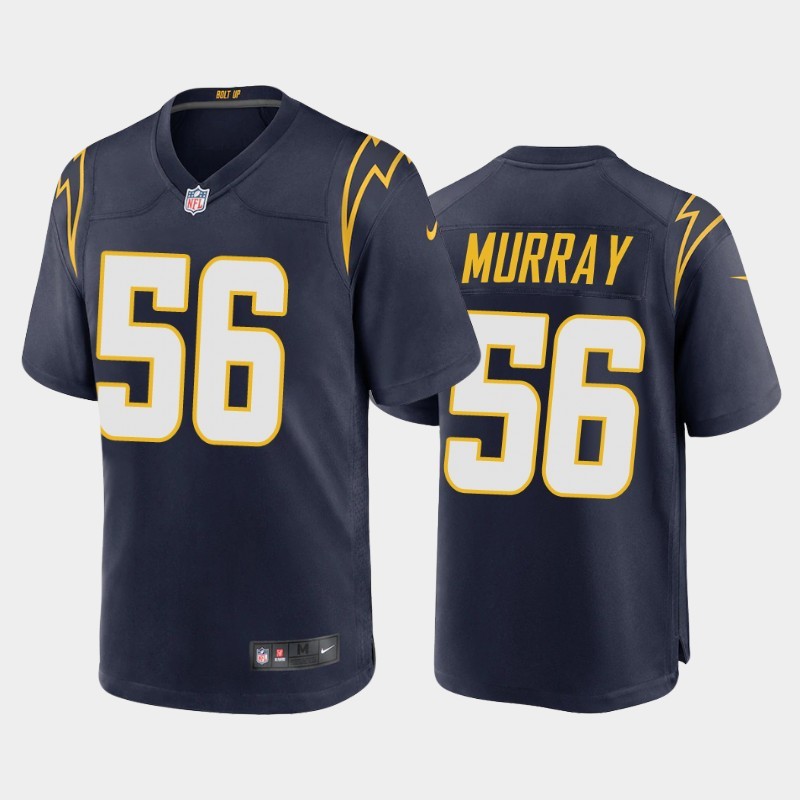 Nike Chargers 56 Kenneth Murray Navy 2020 NFL Draft First Round Pick Vapor Untouchable Limited Jersey - Click Image to Close