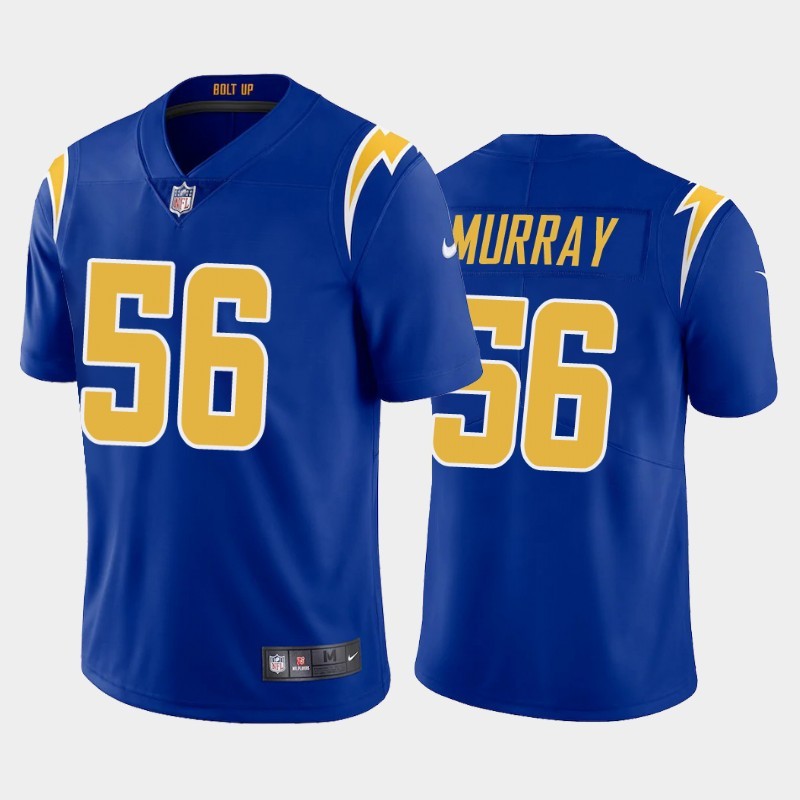 Nike Chargers 56 Kenneth Murray Royal Youth 2020 NFL Draft First Round Pick Vapor Untouchable Limited Jersey