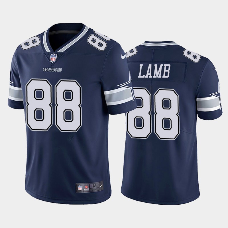Nike Cowboys 88 Ceedee Lamb Navy Youth 2020 NFL Draft First Round Pick Vapor Untouchable Limited Jersey