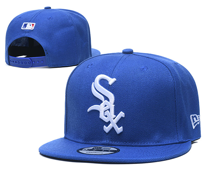 White Sox Team Logo Royal Adjustable Hat TX