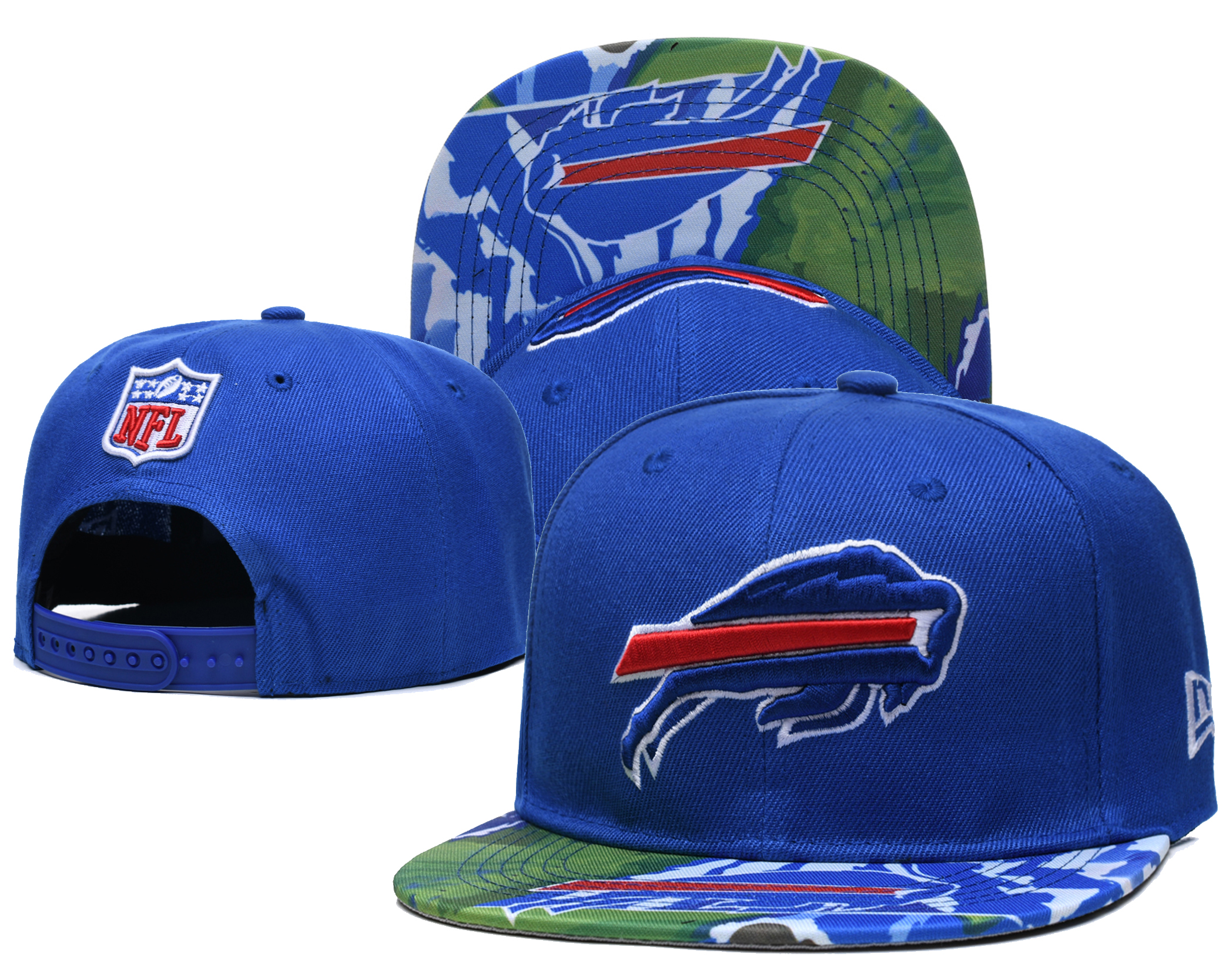 Bills Team Logo Royal Adjustable Hat LH