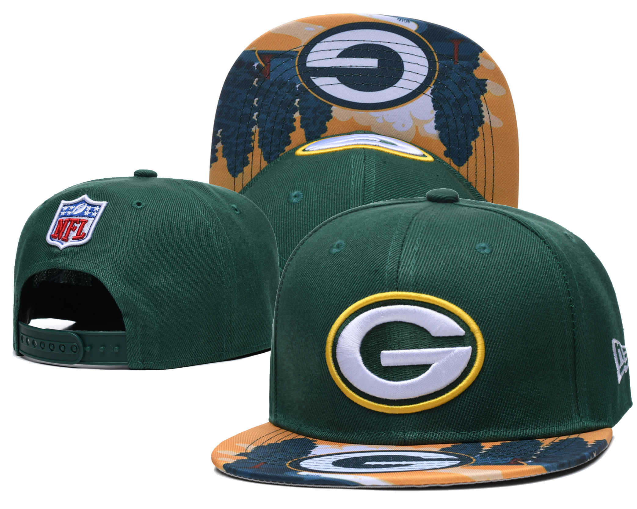 Packers Team Logo Green Adjustable Hat LH