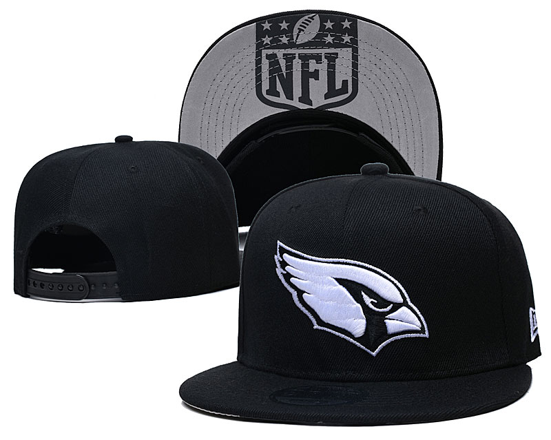 Arizona Cardinals Team Logo Black Adjustable Hat GS
