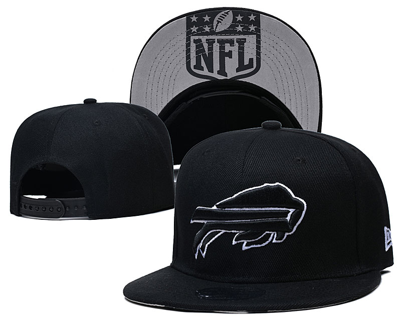 Bills Team Logo Black Adjustable Hat GS