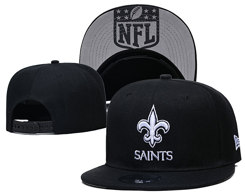 Saints Team Logo Black Adjustable Hat GS - Click Image to Close