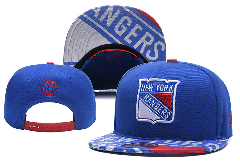 Rangers Team Logo Blue Adjustable Hat YD