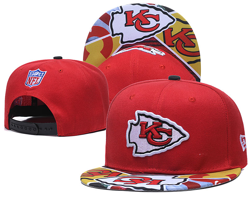 Chiefs Team Logo Red Adjustable Hat TX
