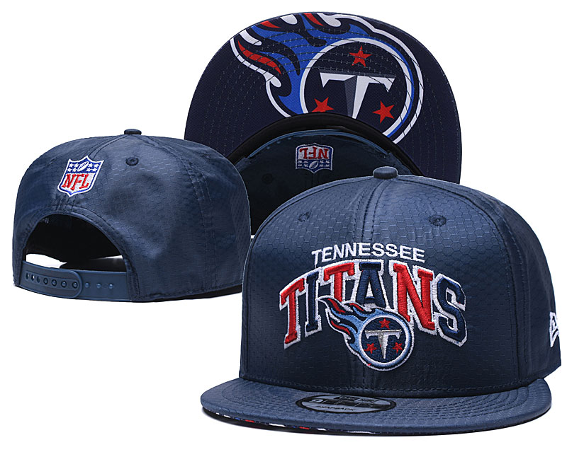 Titans Team Logo Navy Adjustable Hat TX