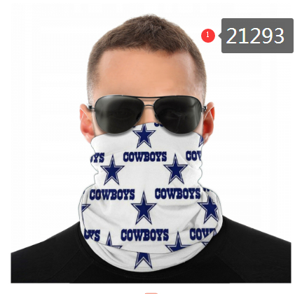 Facemask Half Face Dallas Cowboys Logo Mark 21293