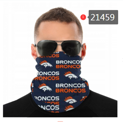 Facemask Half Face Denver Broncos Logo Mark 21459