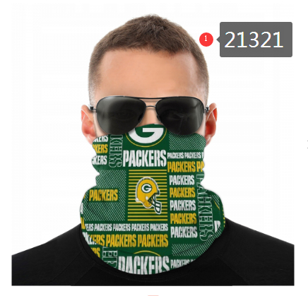 Facemask Half Face Green Bay Packers Logo Mark 21321