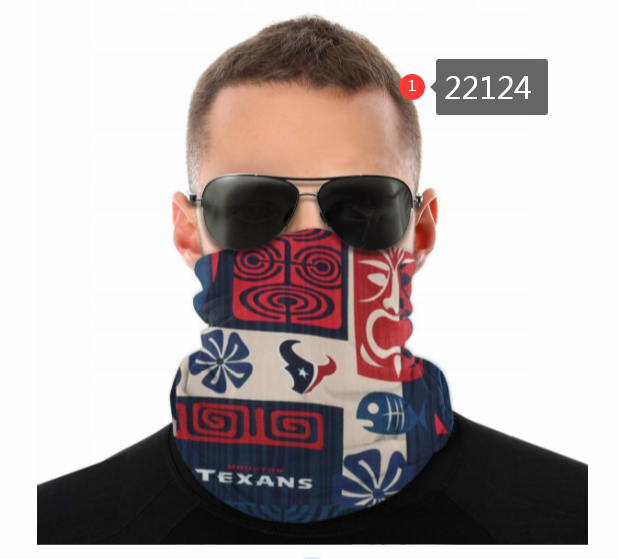 Facemask Half Face Houston Texans Logo Mark 22124
