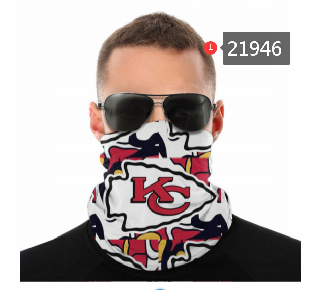 Facemask Half Face Kansas City Chiefs Team Logo Mark 21946