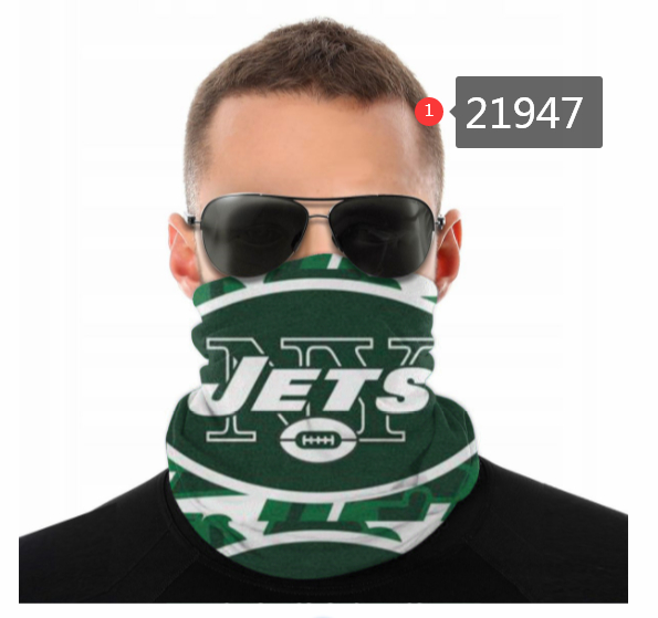 Facemask Half Face New York Jets Logo Mark 21947