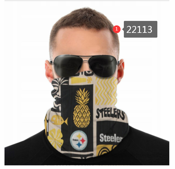 Facemask Half Face Pittsburgh Steelers Logo Mark 22113