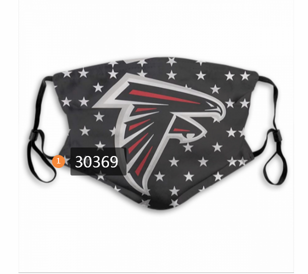 Atlanta Falcons Team Face Mask Cover with Earloop 30369