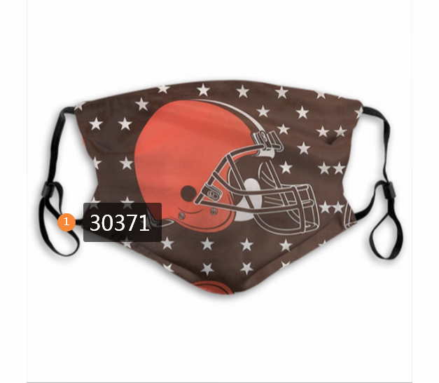 Cleveland Browns Team Face Mask Cover with Earloop 30371