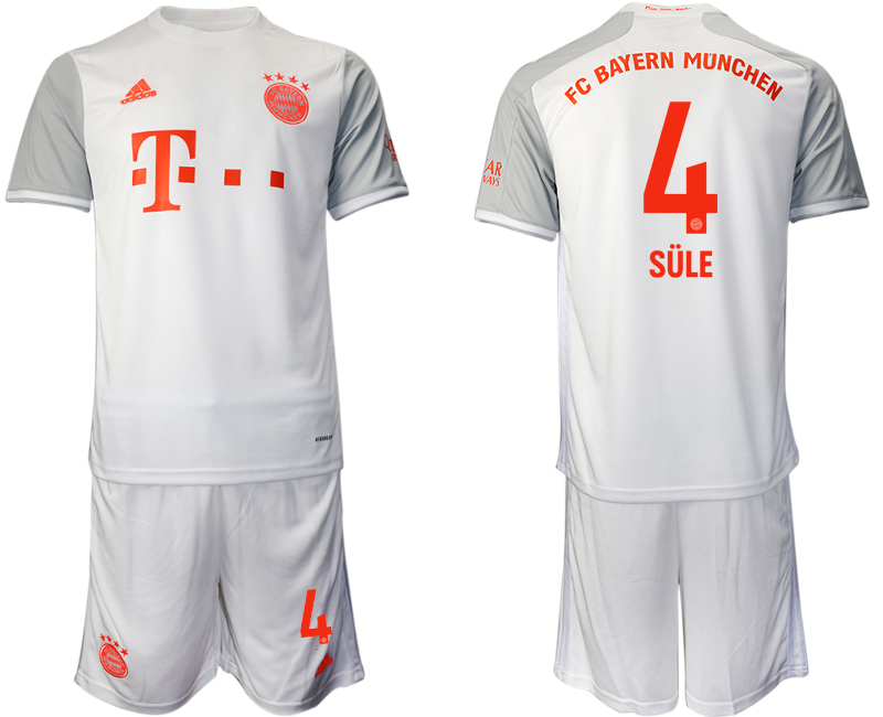 2020-21 Bayern Munich 4 SULE Away Soccer Jersey